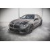 Накладка сплиттер на передний бампер на BMW M8 F93 Gran Coupe